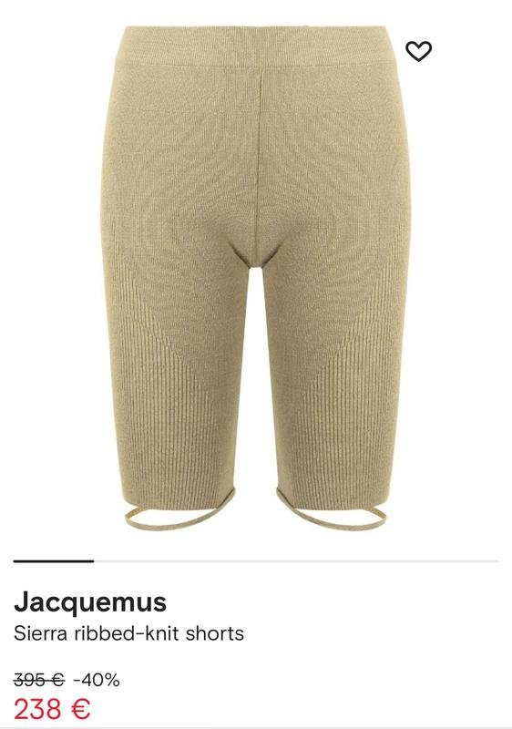 Femme Jacquemus Shorts Violet 38 / M / 46