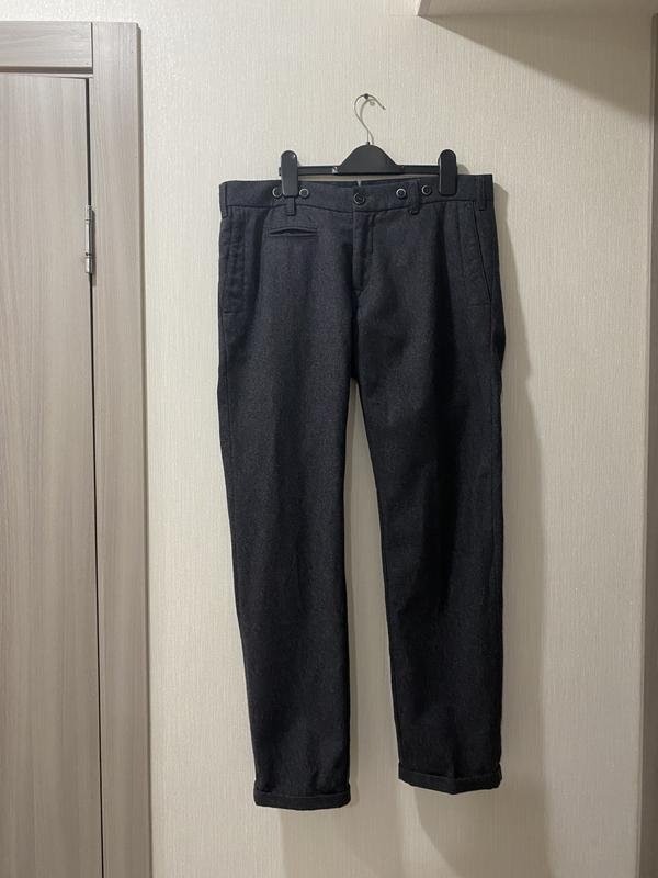 Женские VENEZIA Брюки Серый Шерсть 38 / M / 46