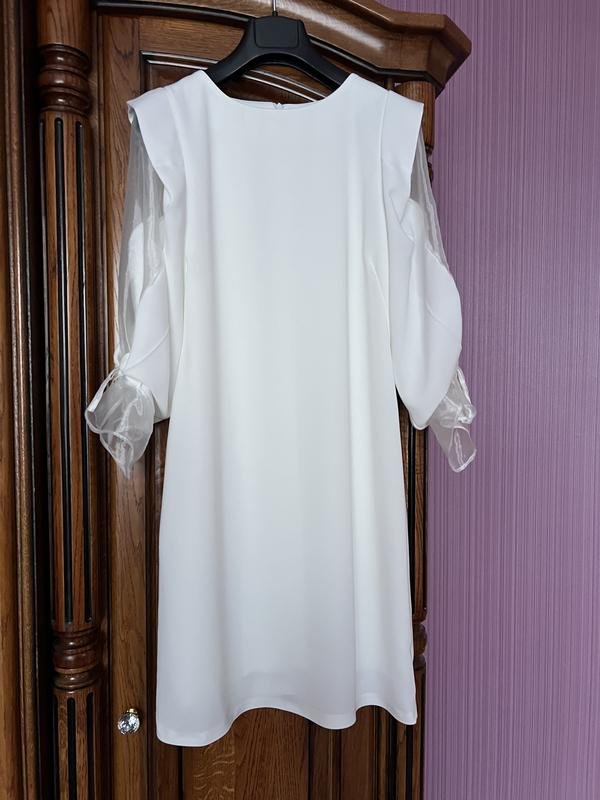 Women Dress White 38 / M / 46