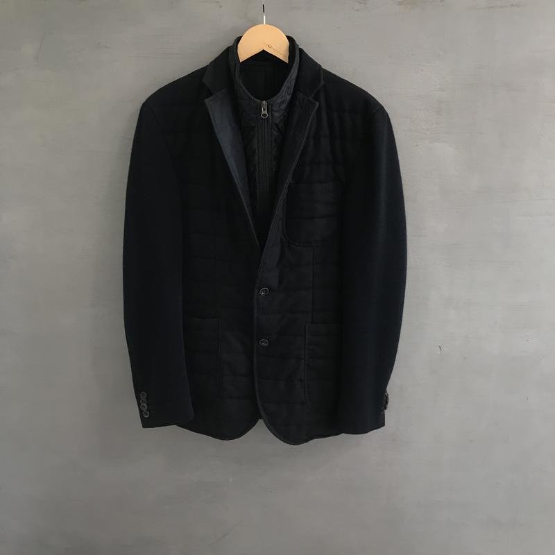 Мужской Paul Kehl Куртка Тёмно-синий Полиэстер 40