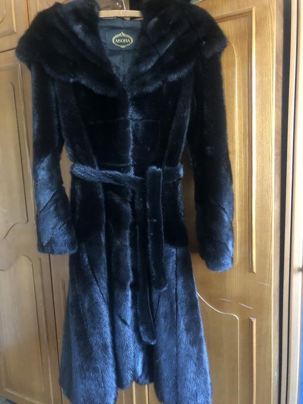 Femme Ballin Manteau Noir Vison 42