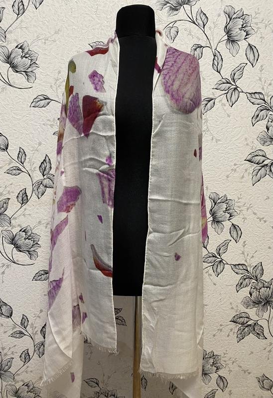 Akris Schal Mehrfarbig Kaschmir 200x68cm