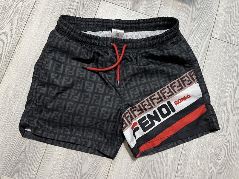 Homme Fendi Shorts Gris 33 / L / 48