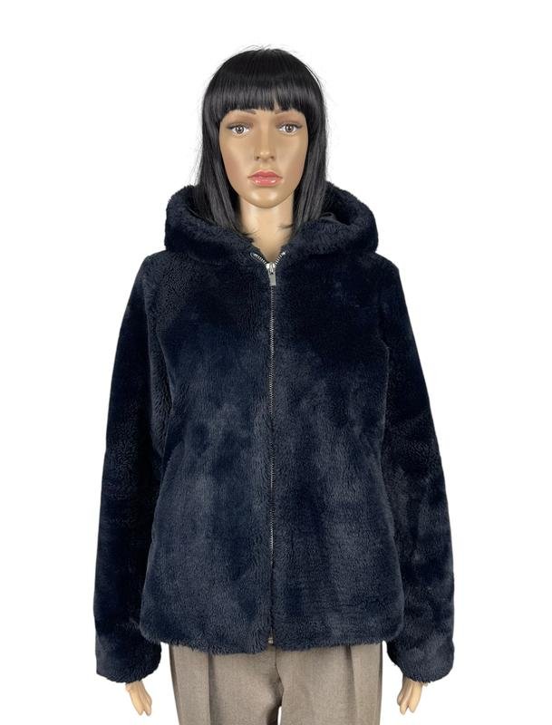 Femme Claudie Pierlot Manteau Bleu Marine 34 / XS