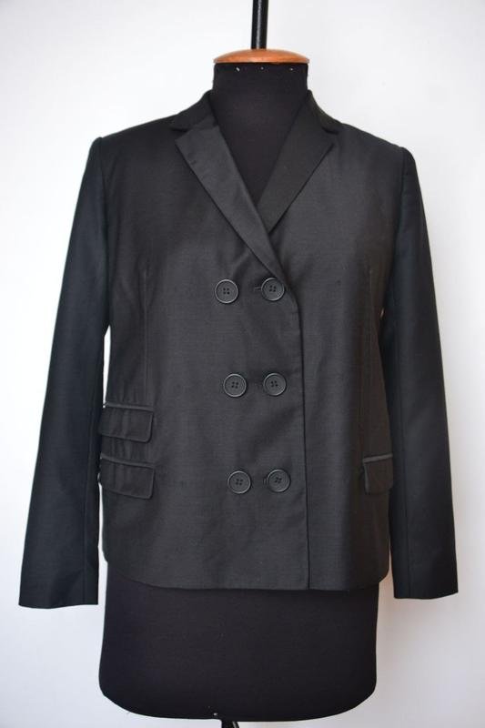 Women Tibi Blazer Black Wool 34 / XS / 42
