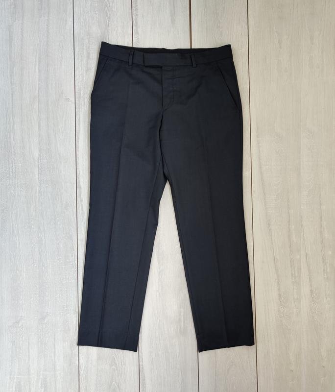Мужские Benvenuto Брюки Чёрные Шерсть 33 / L / 48