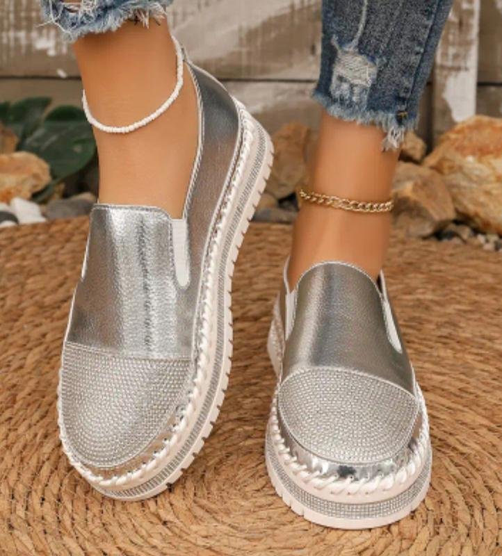 Women Carlo Pazolini Loafers White Synthetic