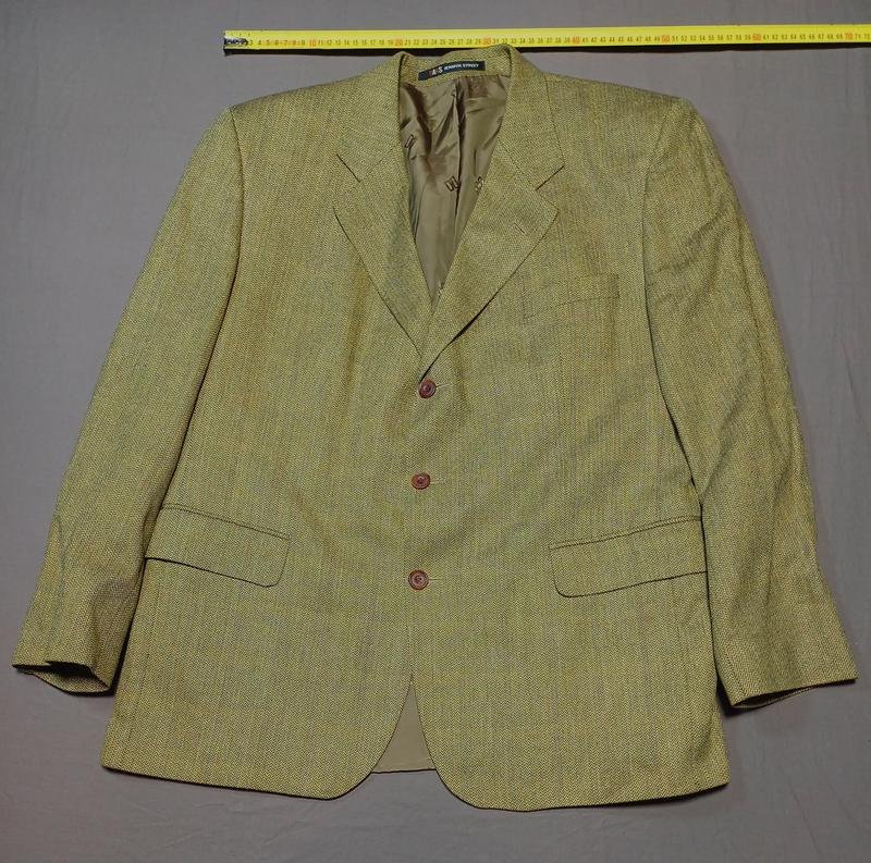 Homme DAKS Blazer Kaki Laine/Silk/Lin 42/XL/50