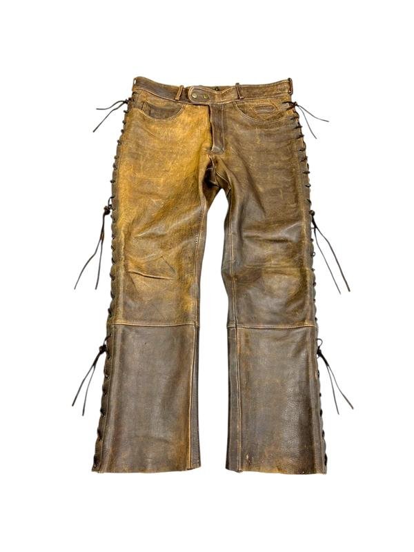Homme American Vintage Pantalons Marron 32 / M /