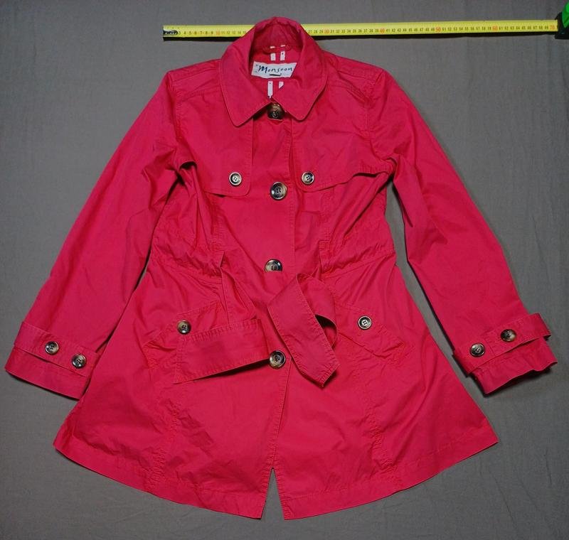 Женский Monsoon Плащ Красный Хлопок 40 / L / 48