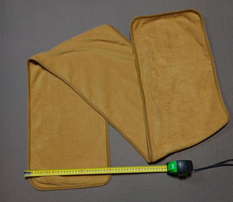 Унисекс ZARA Шарф Бежевый Полиэстер