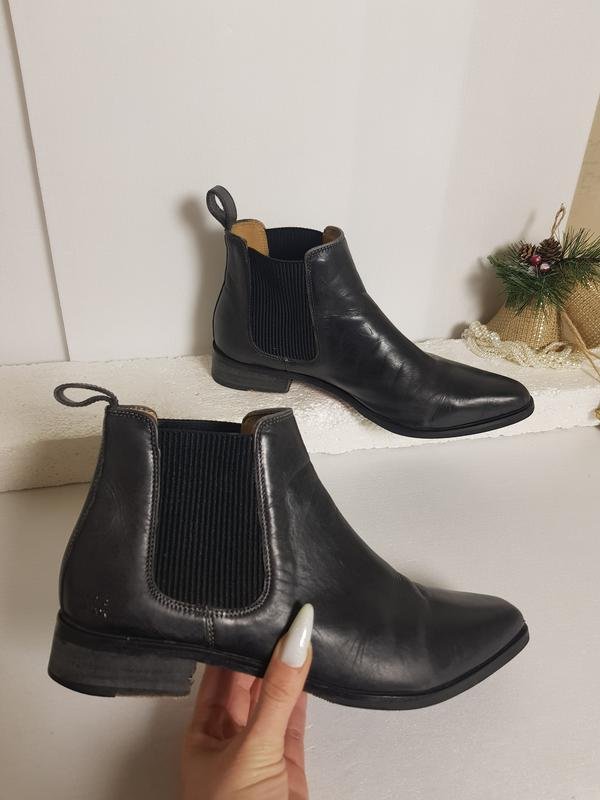 Damen Melvin & Hamilton Chelsea Boots Schwarz