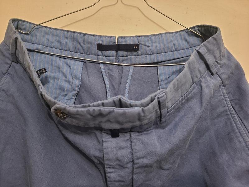 Мужские Incotex Брюки Голубые Хлопок 36 / XL / 50