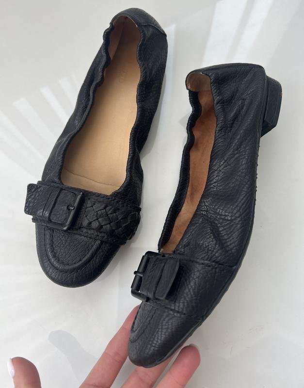 Женские Lloyd Мокасины Чёрный Кожа 40