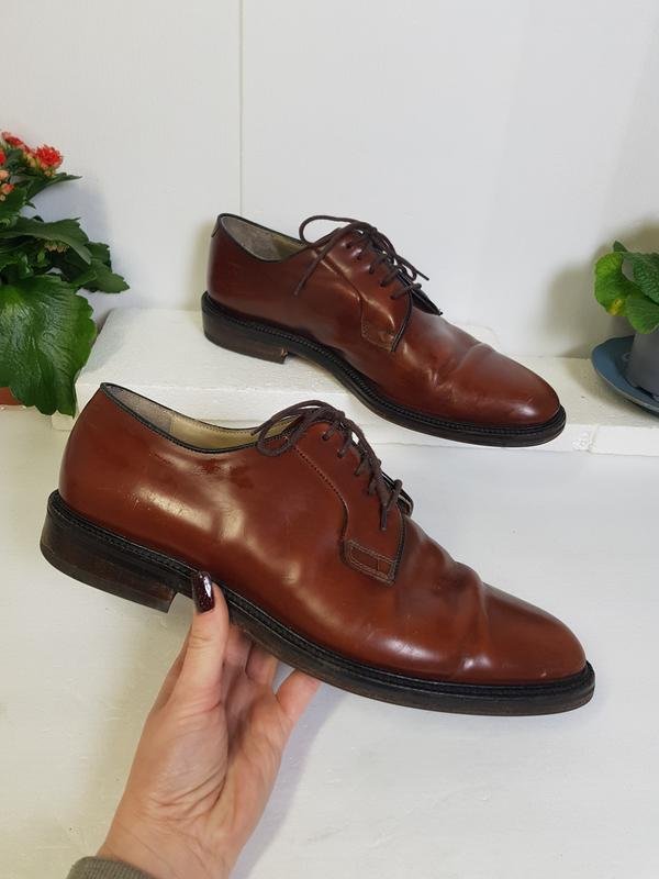 Мужские Navyboot Туфли Коричневый Кожа 44.5