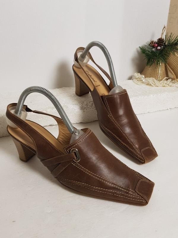 Damen Gabor Absätze Braun Leder 39.5