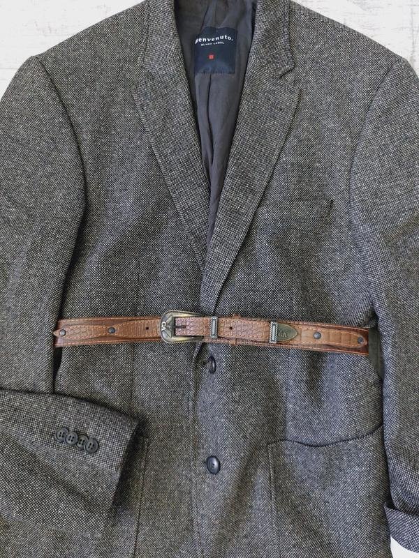 Женский Benvenuto Пиджак Коричневый 38 / M / 46