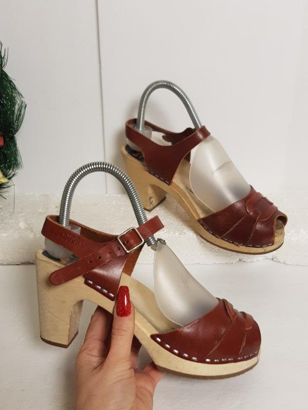 Damen Tiger Of Sweden Absatzschuhe Burgunder Leder