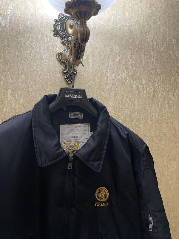 Men Versace Jacket Black 42 / XL / 50