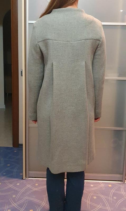 Damen Harmont & Blaine Mantel Grau Wolle S