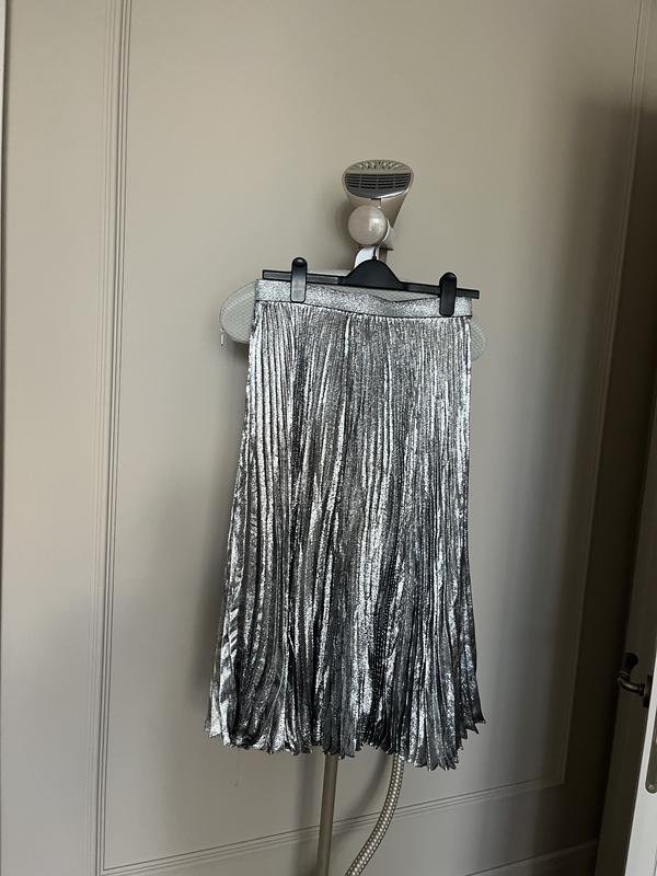 Damen Christopher Kane Rock Silber Seide 34 / XS /