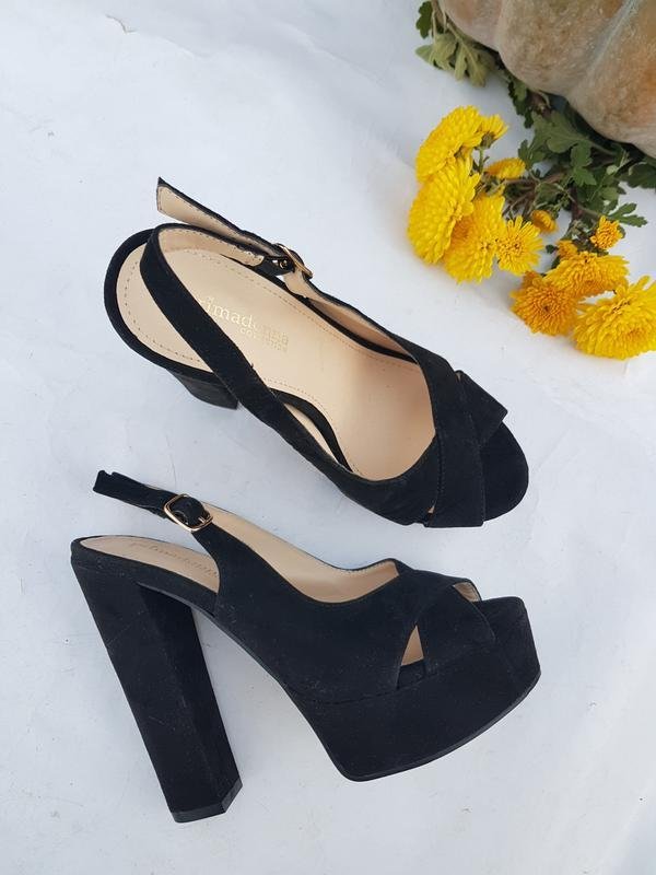 Women Primadonna Heels Black Suede 36