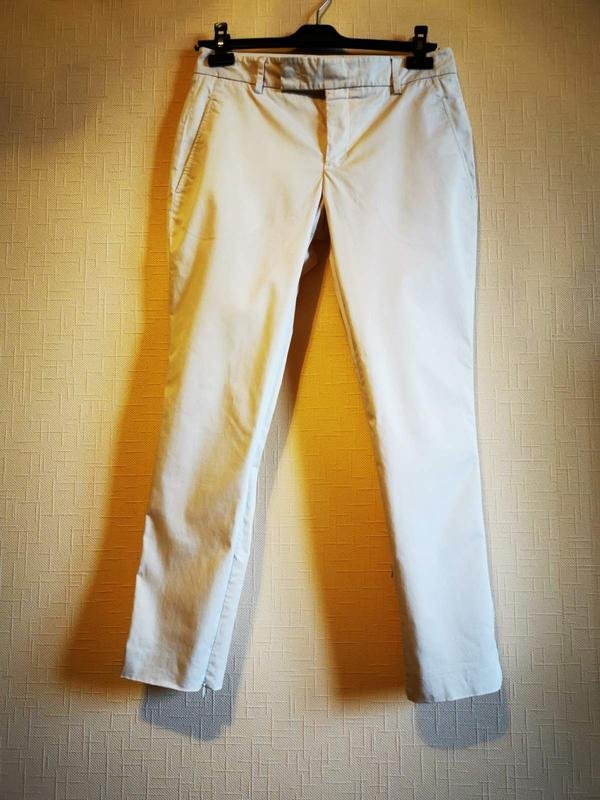 Femme Jil Sander Pantalon Beige Coton 36