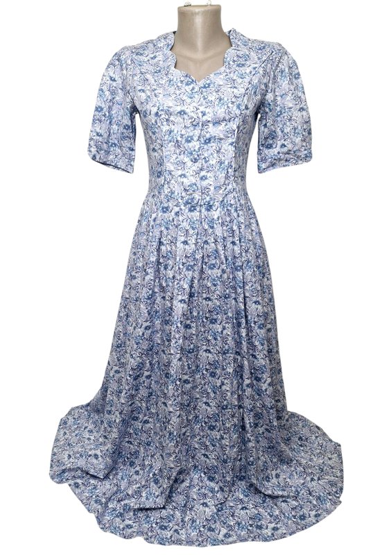 Damen Laura Ashley Kleid Mehrfarbig Baumwolle 34 /