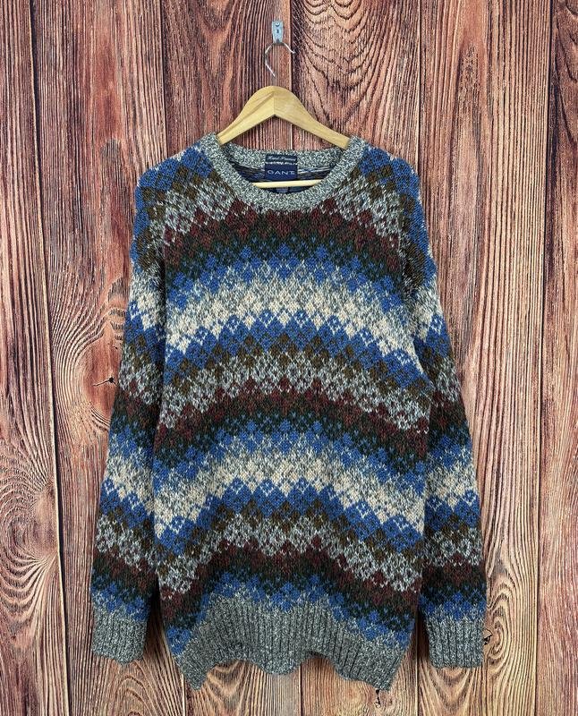 Herren Gant Pullover Mehrfarbig 42 / XL / 50