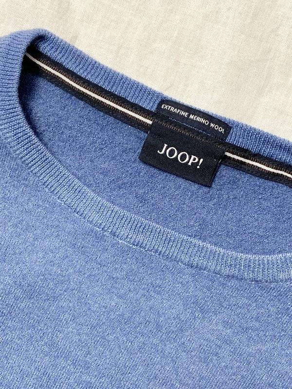 Damen JOOP! Pullover Blau Wolle 38 / M / 46