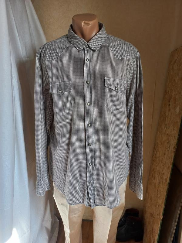 Homme Boss Orange Chemise Beige Coton 44 / XXL /