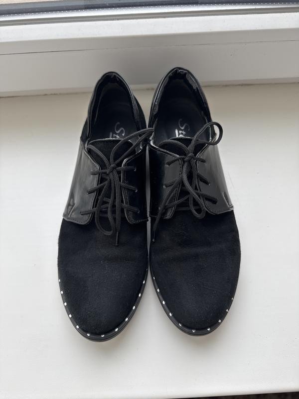 Женские Stefano Ricci Туфли Чёрный Замша 36