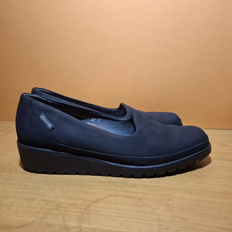 Женские Mephisto Туфли Чёрный Нубук 39.5