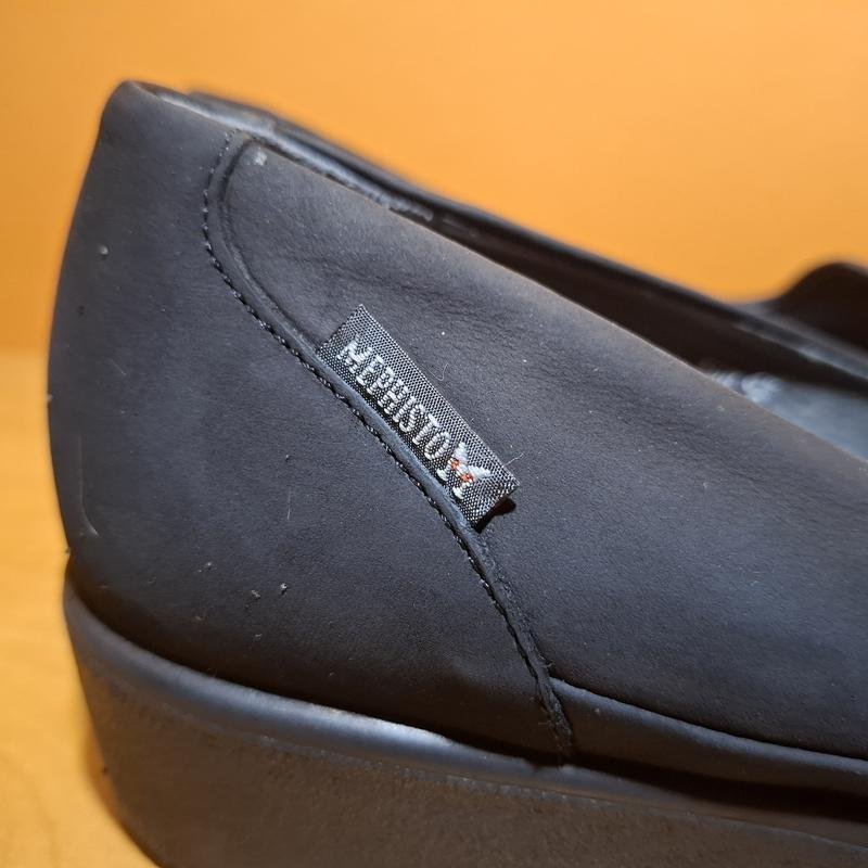Женские Mephisto Туфли Чёрный Нубук 39.5