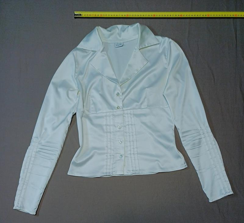 Женская Nilo Nna Collection Блуза Белая Шелк 36