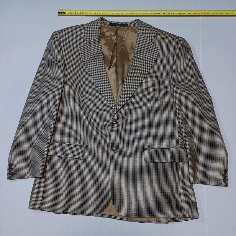 Мужской Marks & Spencer Пиджак Серый Шерсть 42 /