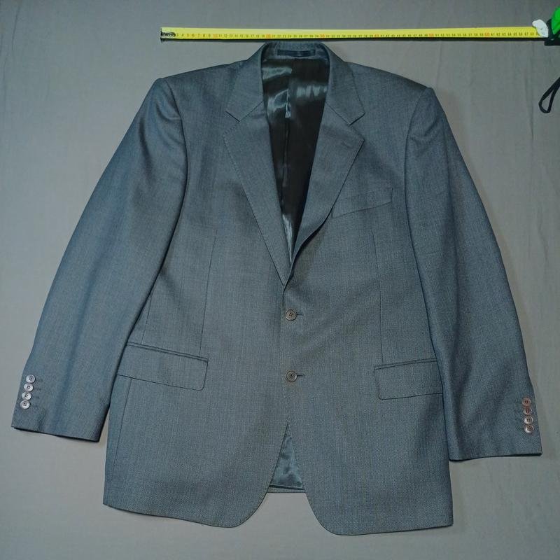 Мужской Marks & Spencer Пиджак Серый Шерсть 36 / S