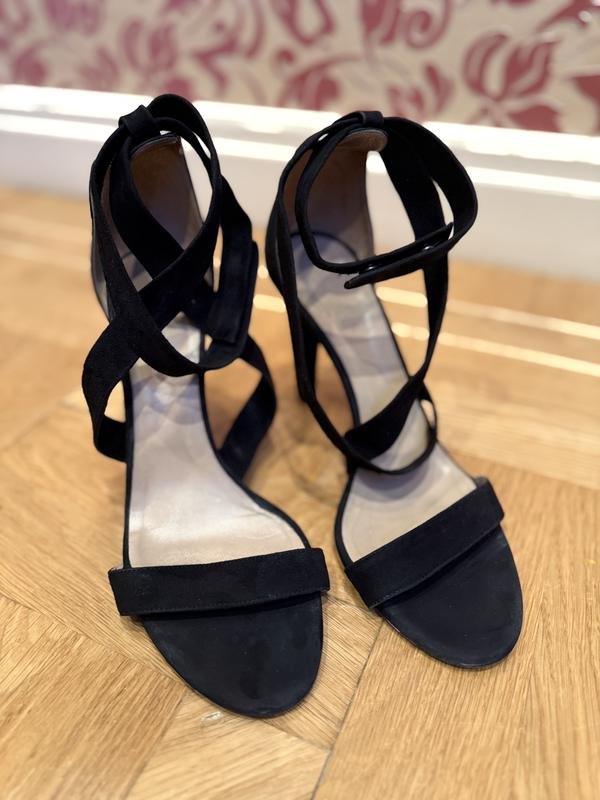 Donna Chloé Tacchi Nero Suede 39