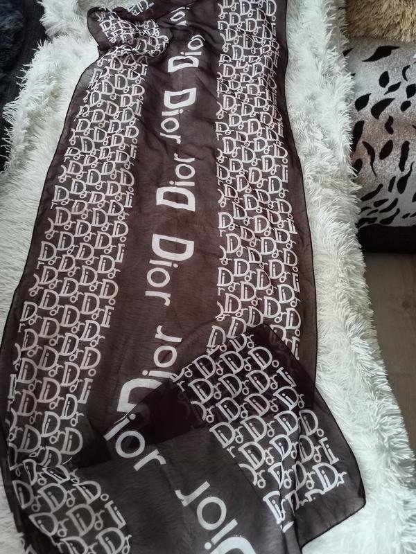 Женский Christian Dior Платье Бежевый Другой