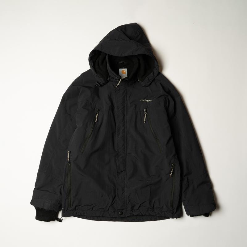 Homme Carhartt Veste Noir Polaire Nylon 42 / XL /