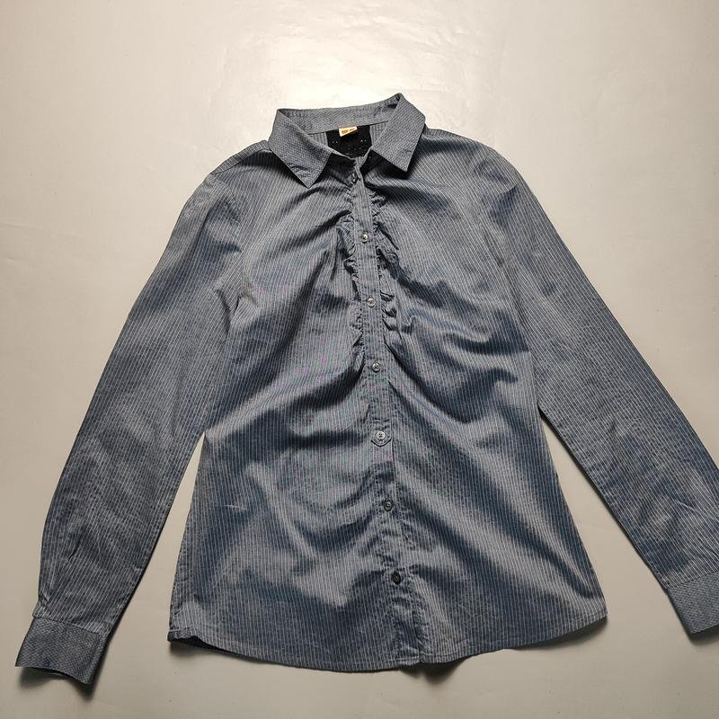 Женская BOSS Orange Сорочка Белая Хлопок 36 / S /