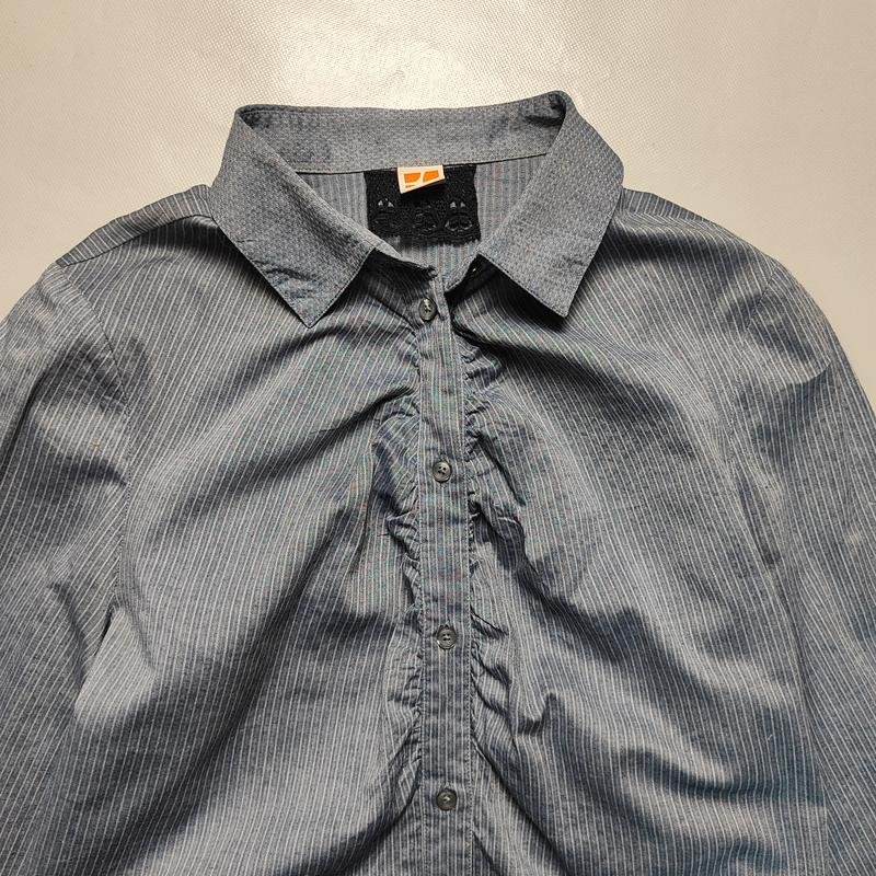 Женская BOSS Orange Сорочка Белая Хлопок 36 / S /