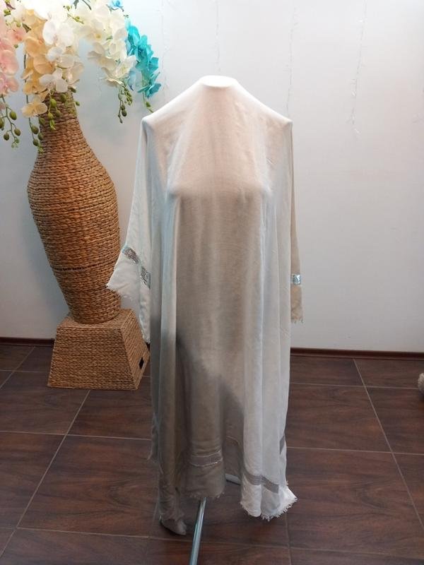 Women Ballin Scarf White Viscose