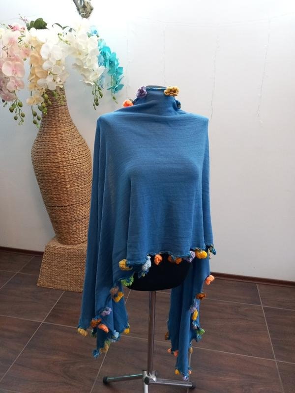 Women Ballin Scarf Multicolor Knit