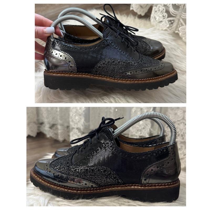 Damen Sioux Slipper Silber Leder 39