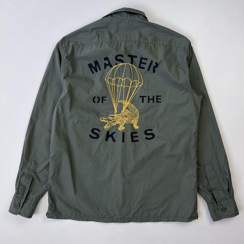 Homme H&M Chemise Kaki Coton 38 / M / 46