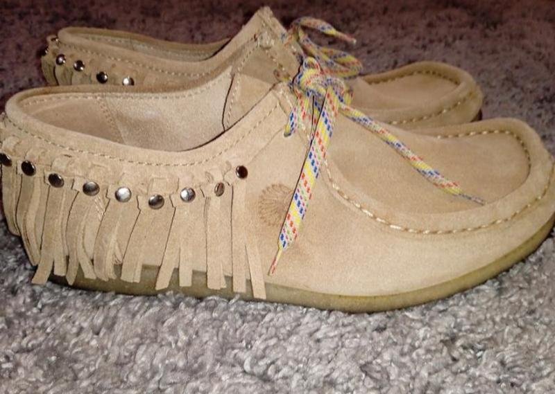 Damen Sioux Stiefel Beige Wildleder 41