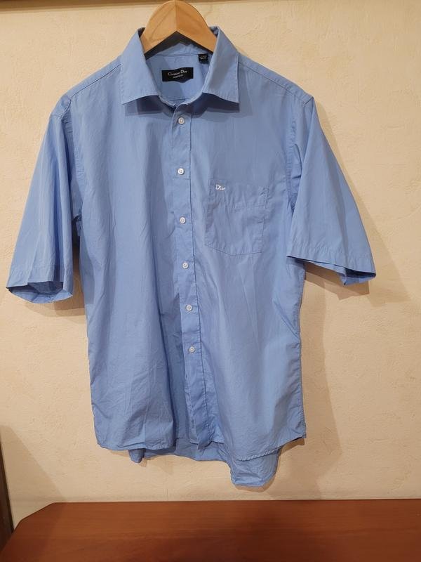 Homme Christian Dior Chemise Bleue 42 / XL / 50