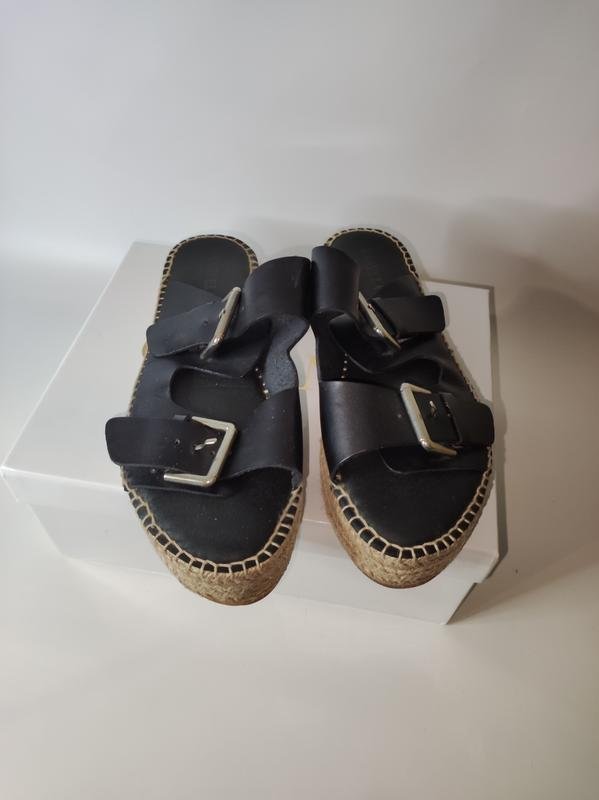 Femme Carvela Tongs Noir 37