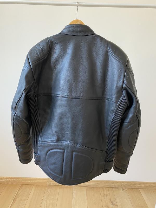 Мужской Belstaff Куртка Чёрный Кожа 38 / M / 46